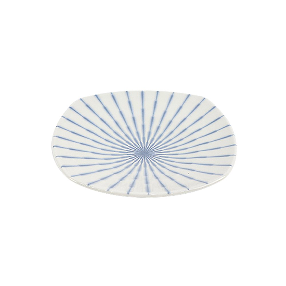 일제 포카스백 깊은원사각접시(1호~4호)