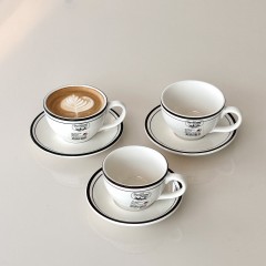[시라쿠스 킹스인] 라떼잔세트 320ml 카푸치노 250ml 에스프레소 100ml 커피잔